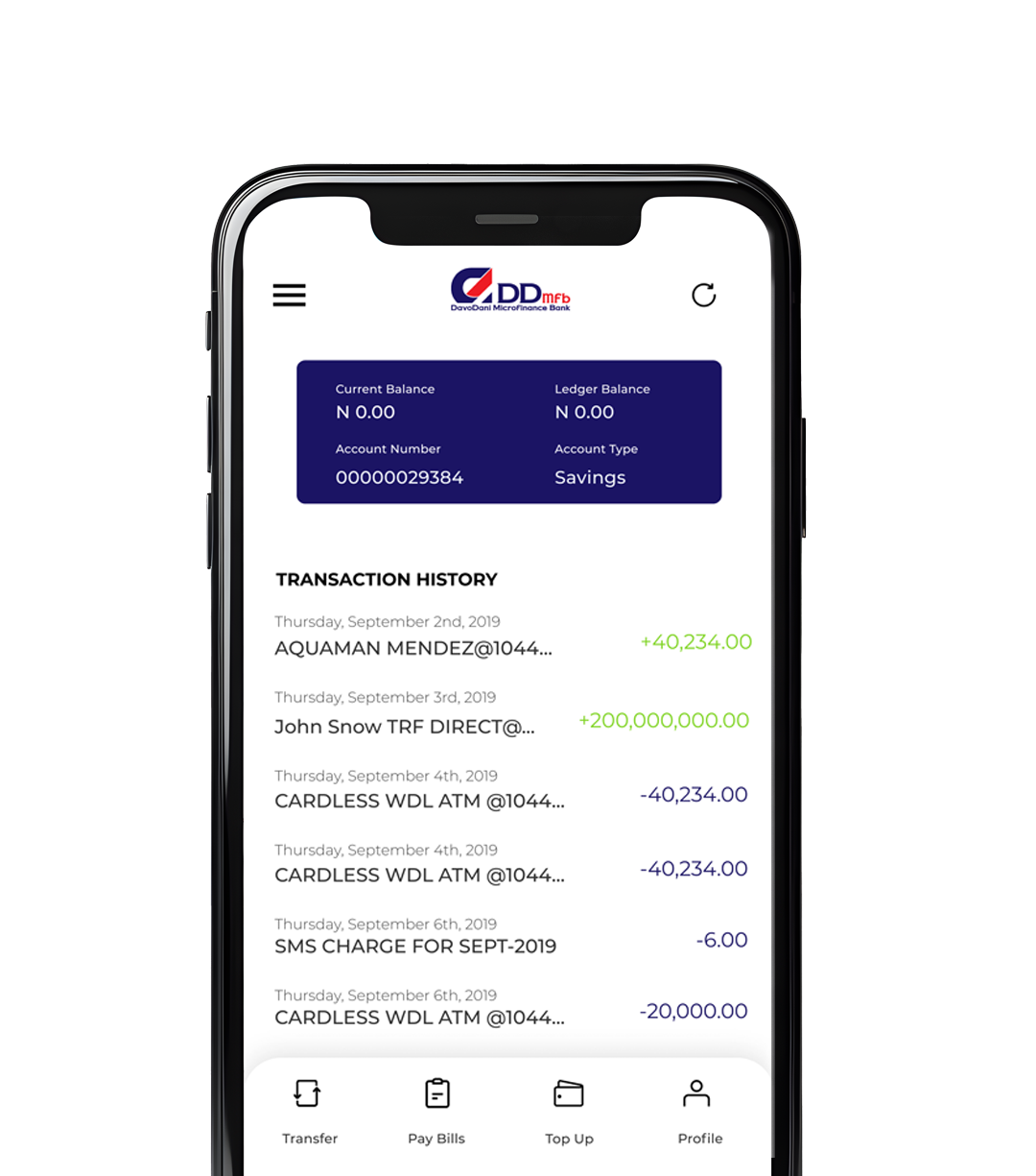 DavoDani Microfinance BankMobile App