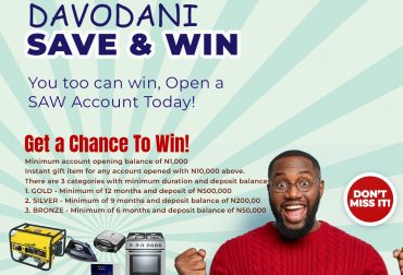 Davodani Microfinance Bank Lagos Save and Win